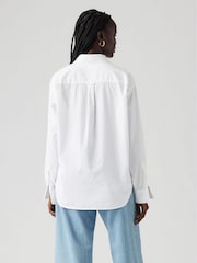 Levi's® White Boyfriend Harlie Shirt - Image 2 of 7