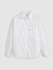 Levi's® White Boyfriend Harlie Shirt - Image 5 of 7