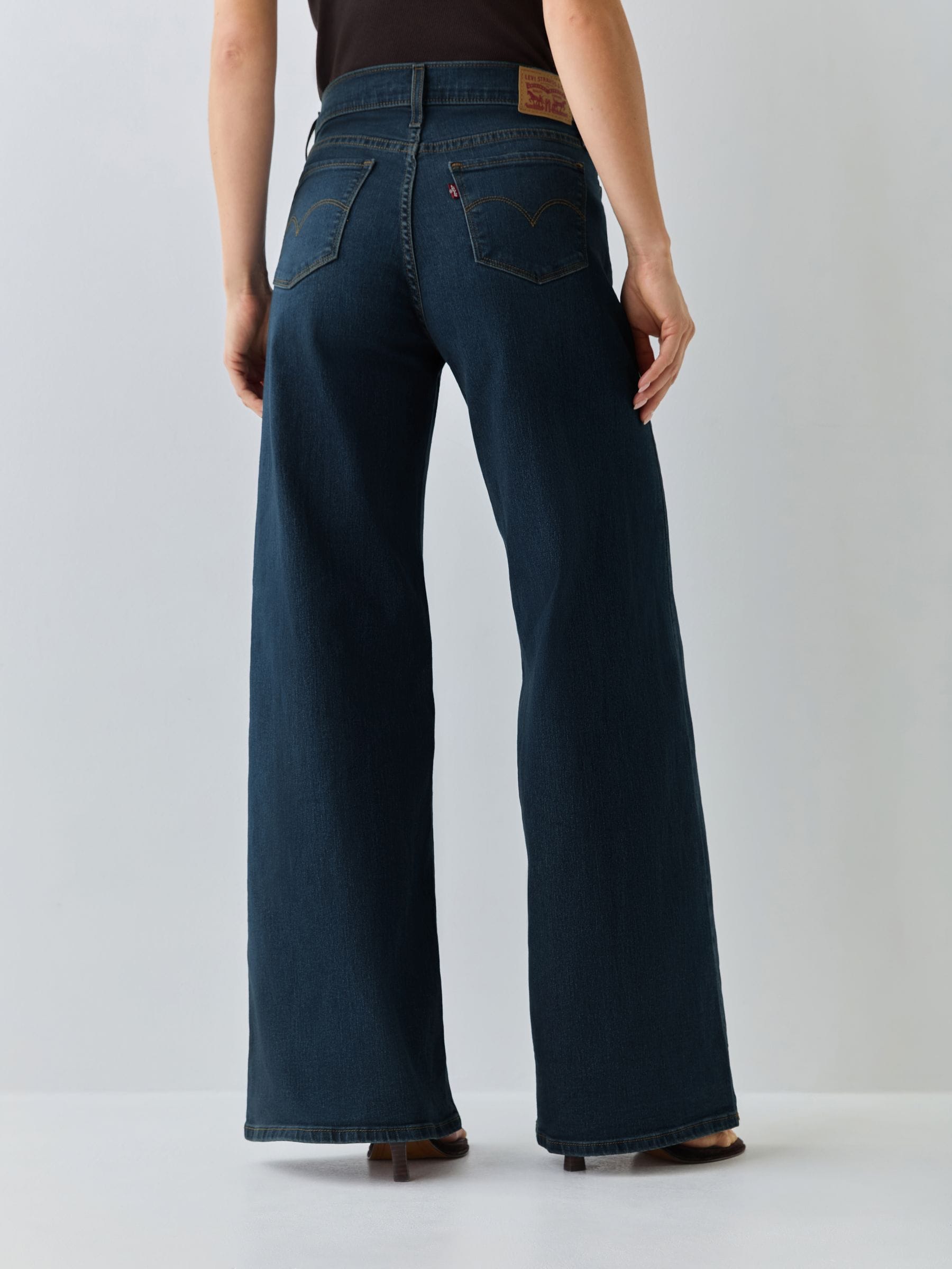 Buy Levi's® Chances Are Blue 318 Shaping Wide Leg Jeans from Next