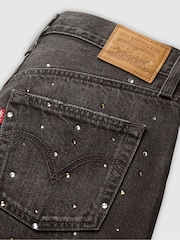 Levi's® Dazzle Me Smoke Ribcage Wide Leg Jeans - Image 2 of 3