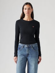 Levi's® Essential Housemark Long Sleeve T-Shirt - Imagen 1 de 4