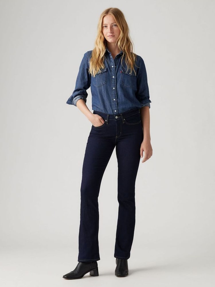Levi's® Darkest Sky 315™ Shaping Bootcut Jeans - Image 1 of 6 Levi's® Darkest Sky 315™ Shaping Bootcut Jeans - Image 1 of 6