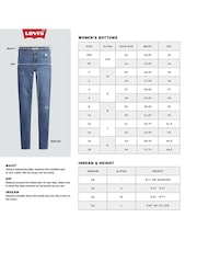 Levi's® Darkest Sky Blue 315™ Shaping Mid Rise Bootcut Jeans - Image 7 of 7