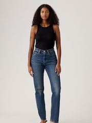 Levi's® Cold Summer 501 Hourglass Straight Fit Jeans - Image 1 of 8