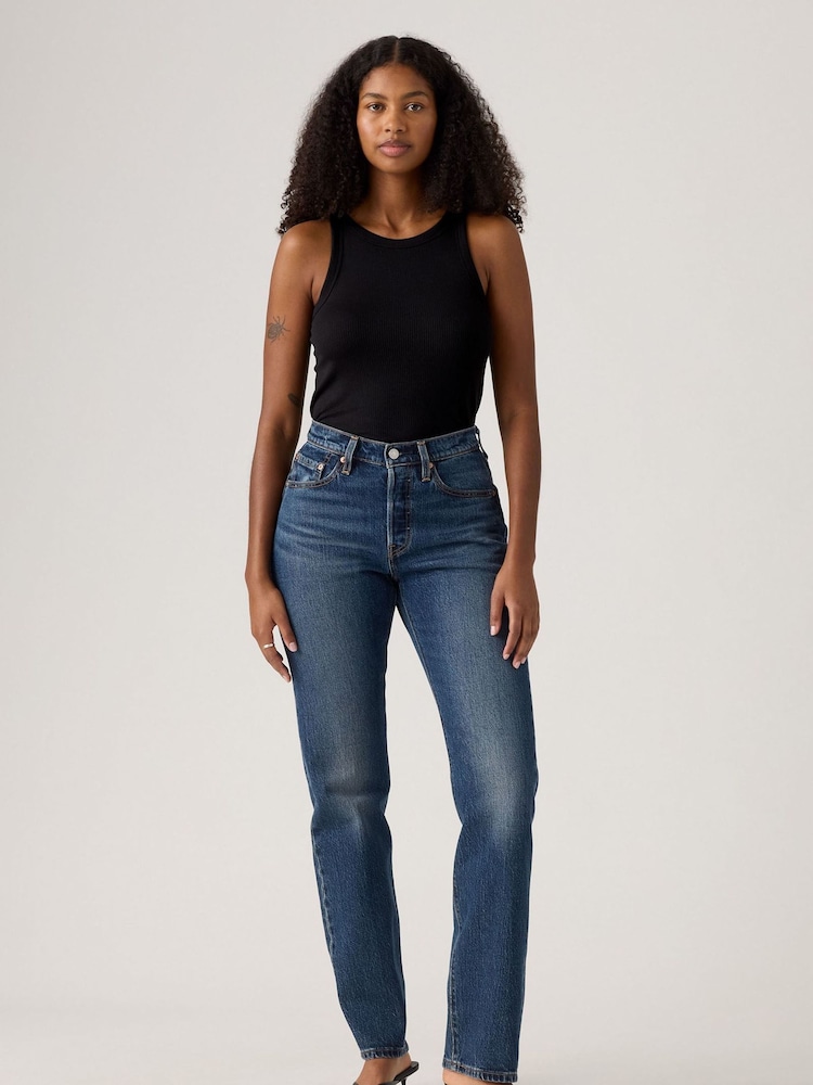 Levi's® Cold Summer 501 Hourglass Straight Fit Jeans - Image 1 of 8