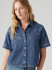 Levi's® Sledge Sister Rinoa Camo Shirt - Image 4 of 7