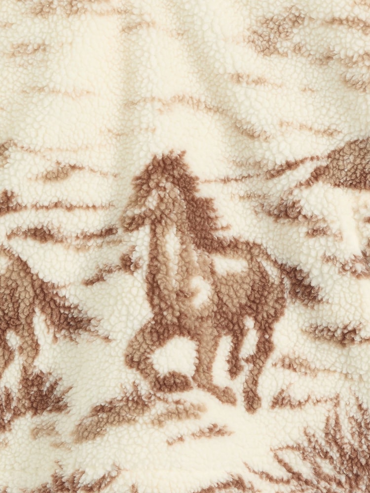 Levi's® Whisper White Kasey Sherpa Fleece Pullover - Image 6 of 6