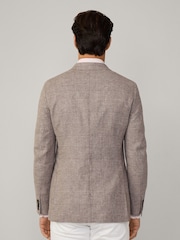 Hackett Glen Check Linen Blazer - Image 3 of 10