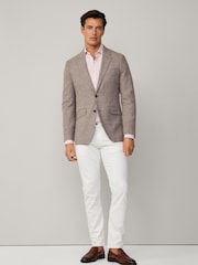 Hackett Glen Check Linen Blazer - Image 6 of 10