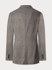 Hackett Glen Check Linen Blazer - Image 8 of 10