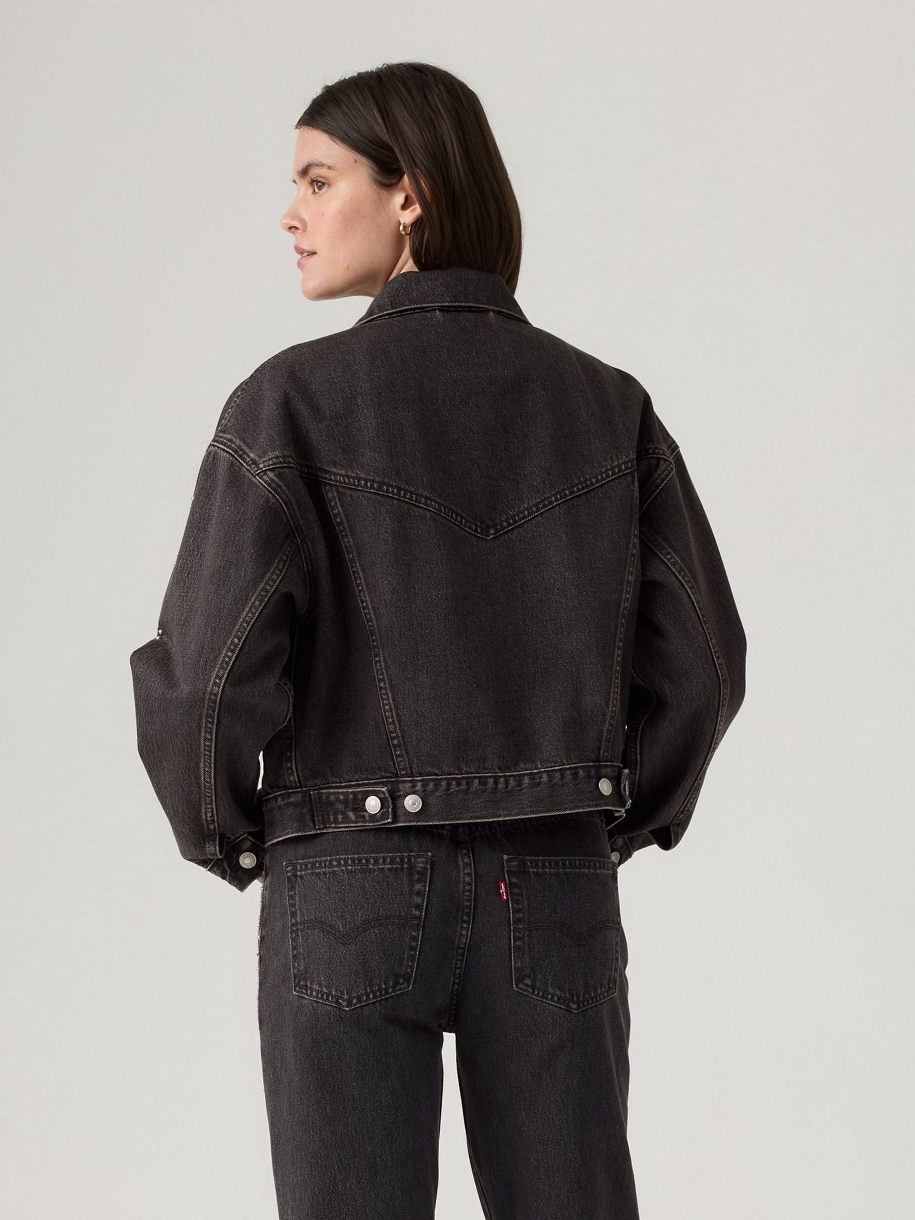Buy Levi's® Bejeweled Shrunken 90s Embellished Denim Jacket from