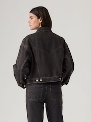 Levi's® Bejeweled Shrunken 90s Embellished Denim Jacket - Image 2 of 6