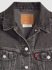 Levi's® Bejeweled Shrunken 90s Embellished Denim Jacket - Image 5 of 6
