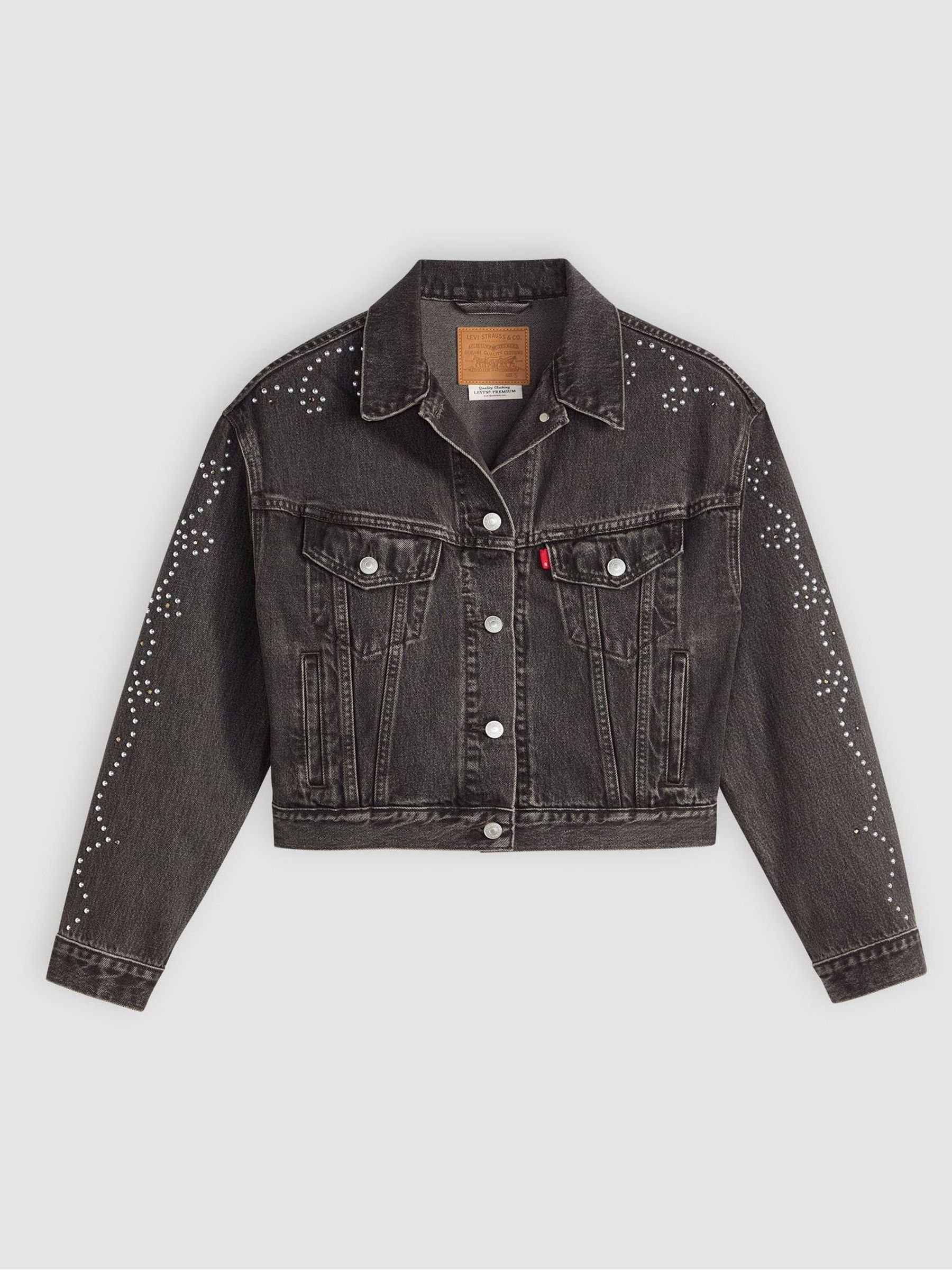 Buy Levi's® Bejeweled Shrunken 90s Embellished Denim Jacket from