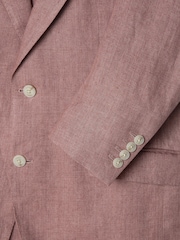 Rosa - Delave de puro Linen Jacket - Imagem 4 de 4