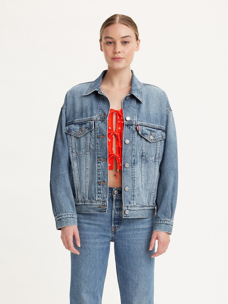 Levi's® Turning Heads 90s Denim Trucker Jacket - Image 1 of 5