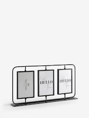 Black Monaco Triple Swivel Photo Frame - Image 3 of 3