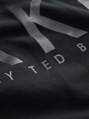 Baker by Ted Baker Oversized Back Print Hoodie - Image 6 of 6
