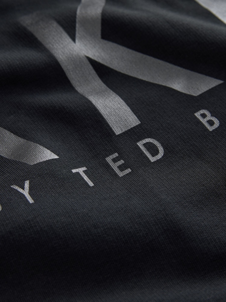 Baker by Ted Baker Oversized Back Print Hoodie - Image 6 of 6