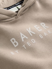 Baker by Ted Baker Oversized Graphic Hoodie - Image 4 of 5