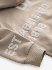 Baker by Ted Baker Oversized Graphic Hoodie - Image 5 of 5