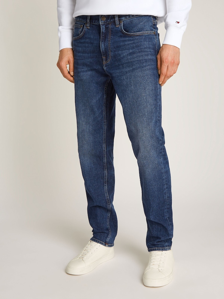 Tommy Hilfiger Blue Core Harlem Tapered Leg Jeans - Image 1 of 6