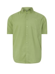 BadRhino Big & Tall Green Oxford Shirt - Image 5 of 5
