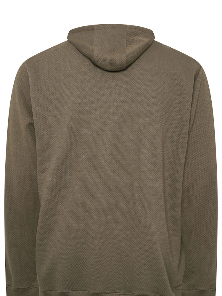 BadRhino Big & Tall Brown Diamond Hoodie - Image 5 of 5