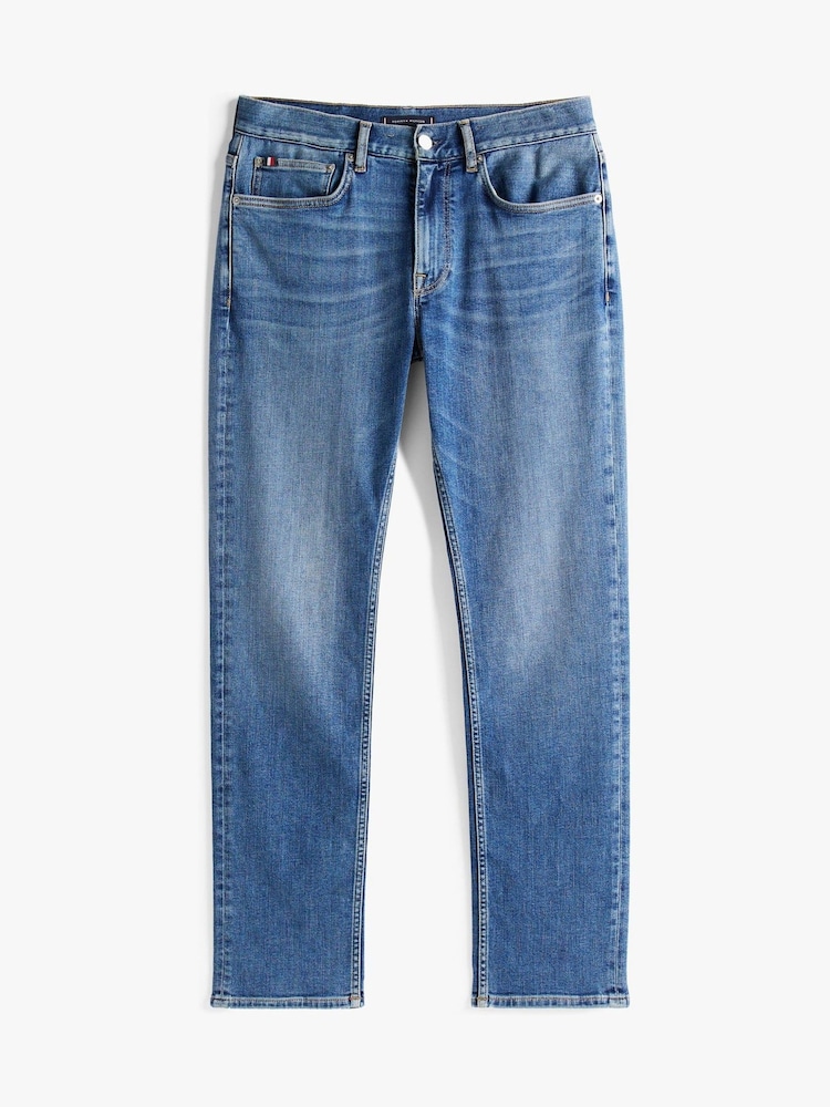 Tommy Hilfiger Blue White Denton Straight Jeans - Image 5 of 6
