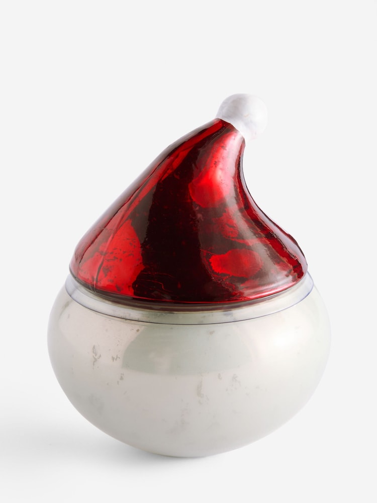 Red Santa Festive Spice Decorative Candle - Image 3 of 3 Red Santa Festive Spice Decorative Candle - Image 3 of 3