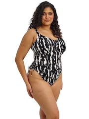 Elomi Black Echo Shell Non Wried Swimsuit - Image 3 of 5