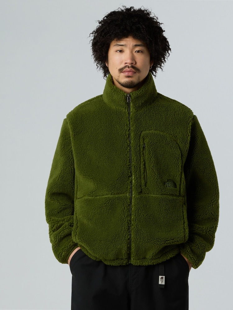 The North Face Green Extreme Pile 2 Full Zip Fleece Jacket - Image 1 of 6 The North Face Green Extreme Pile 2 Full Zip Fleece Jacket - Image 1 of 6