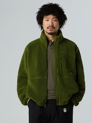 The North Face Green Extreme Pile 2 Full Zip Fleece Jacket - Image 3 of 6