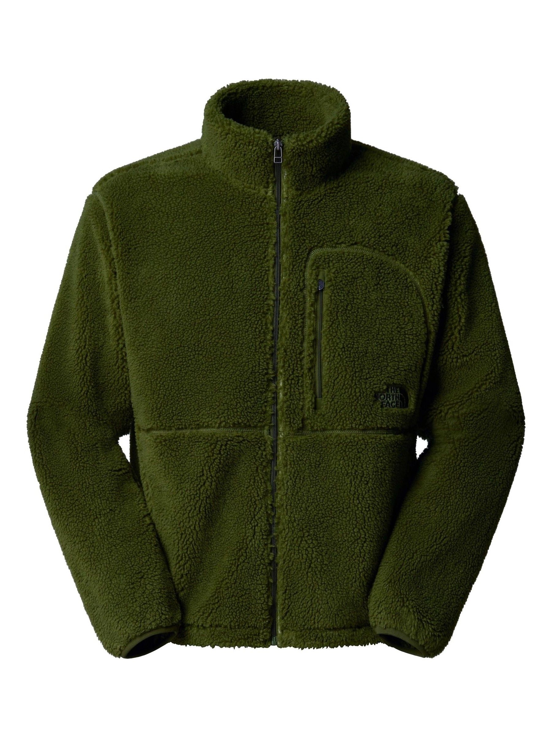 Buy The North Face Green Extreme Pile 2 Quarter Zip Fleece from