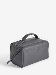 Fold Out Faux Leather Wash Bag - Image 1 of 2