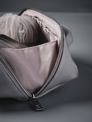 Fold Out Faux Leather Wash Bag - Image 3 of 5