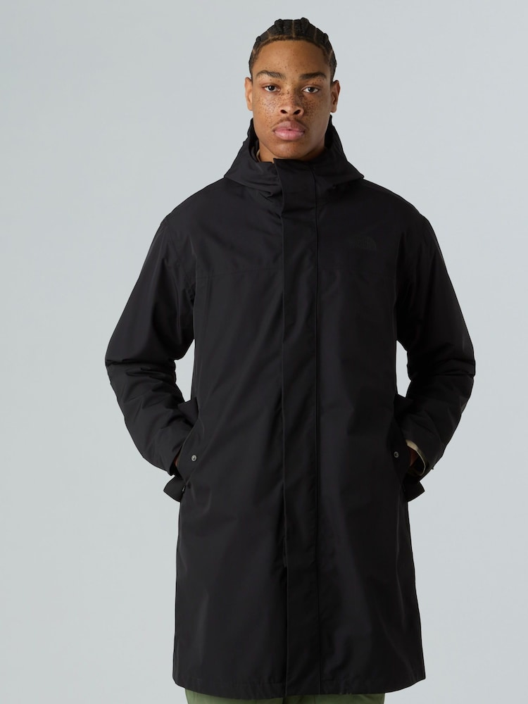 The North Face Black Nukabira Rain Shell Parka Jacket - Image 1 of 4 The North Face Black Nukabira Rain Shell Parka Jacket - Image 1 of 4