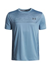 Marineblau - Under Armour Tech Utility Short Sleeve T-Shirt - Bild 1 von 2