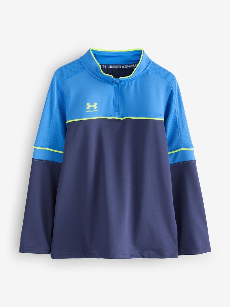 Under Armour Navy Challenger Training QZ Sweatshirt - Image 1 of 3 Under Armour Navy Challenger Training QZ Sweatshirt - Image 1 of 3