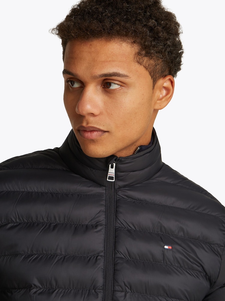 Tommy Hilfiger Black Chrome Core Packable Jacket - Image 4 of 6