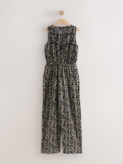 Black Wide Leg Jumpsuit - Image 7 of 9