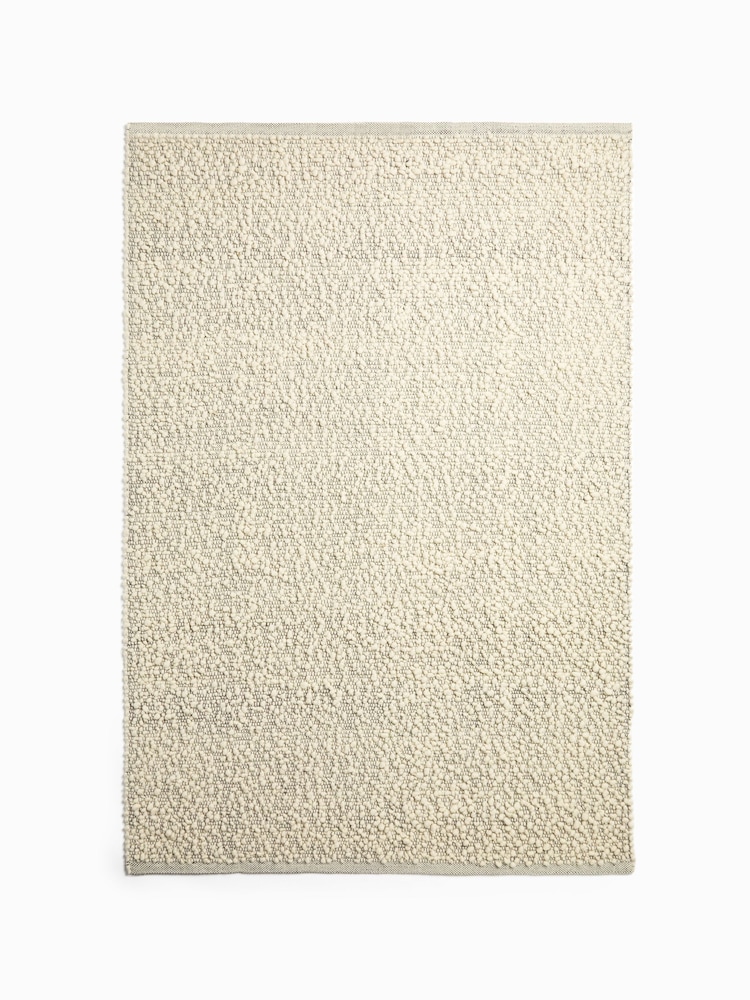 MADE.COM Grey Claude Boucle Wool Rug - Image 5 of 5 MADE.COM Grey Claude Boucle Wool Rug - Image 5 of 5