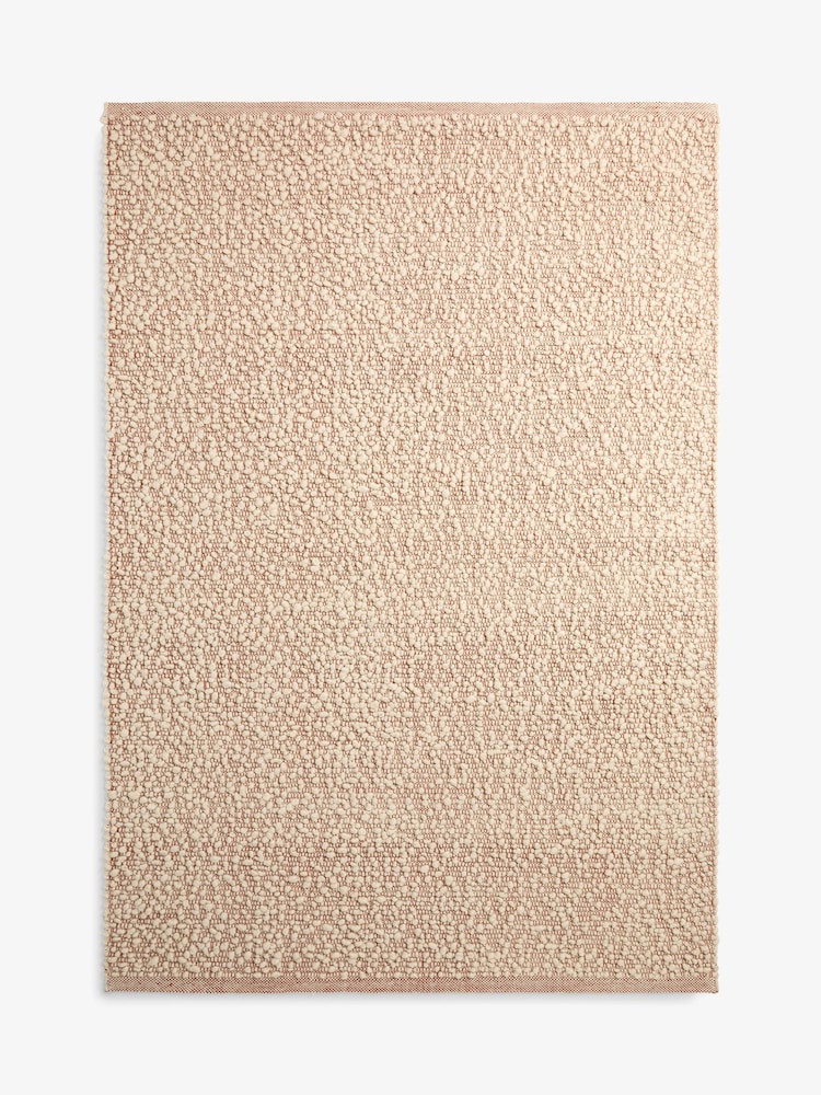MADE.COM Rust Claude Boucle Wool Rug - Image 5 of 5