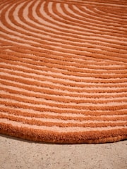 MADE.COM Rust Casey Wool Tufted Rug - Image 3 of 5