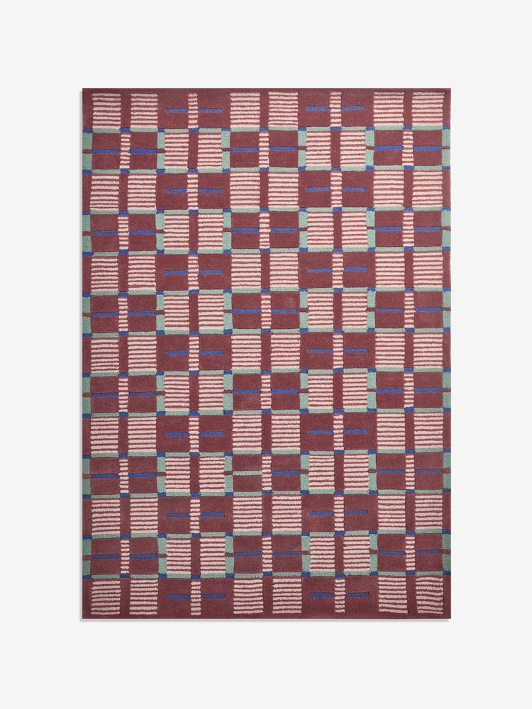 MADE.COM Multi Liesel Wool Tufted Rug - Image 1 of 1 MADE.COM Multi Liesel Wool Tufted Rug - Image 1 of 1