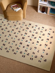 MADE.COM Natural Timeo Wool Tufted Rug - Image 1 of 5