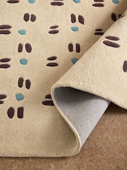 MADE.COM Natural Timeo Wool Tufted Rug - Image 4 of 5