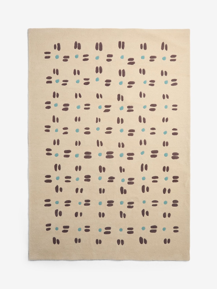 MADE.COM Natural Timeo Wool Tufted Rug - Image 5 of 5