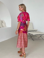 Girl In Mind Havanaa Multi Midi Dress - Image 2 of 4