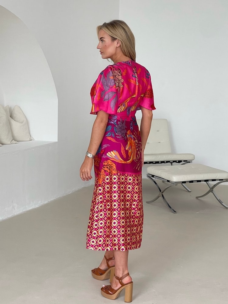 Girl In Mind Havanaa Multi Midi Dress - Image 2 of 4